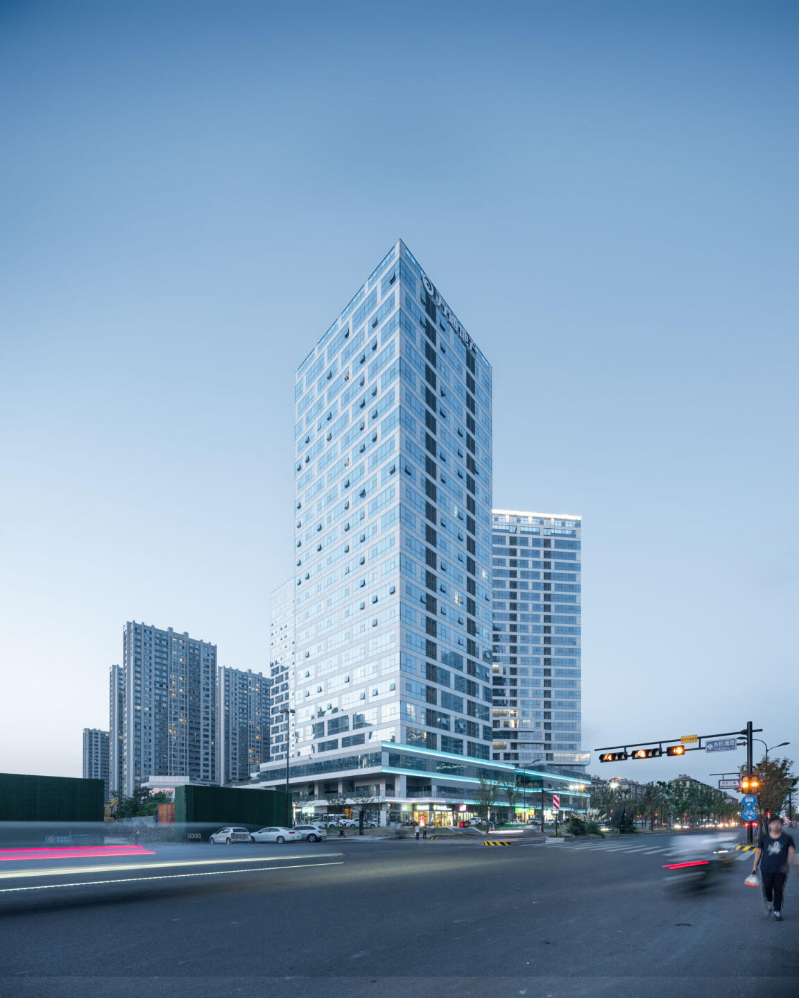 mixed use architecture, tower, hangzhou, clou architects